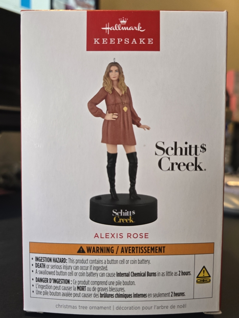 2025 Hallmark Keepsake Schitt's Creek Alexis Rose Ornament Magic Sound NIB